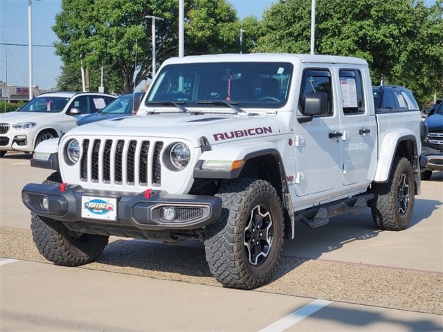 Used 2021 Jeep Gladiator Rubicon with VIN 1C6JJTBG2ML609213 for sale in Plano, TX