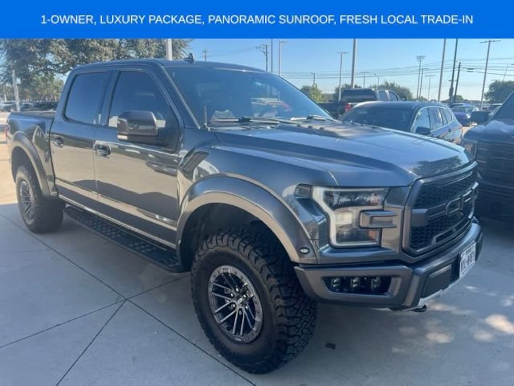 Used 2020 Ford F-150 Raptor Truck SuperCrew Cab