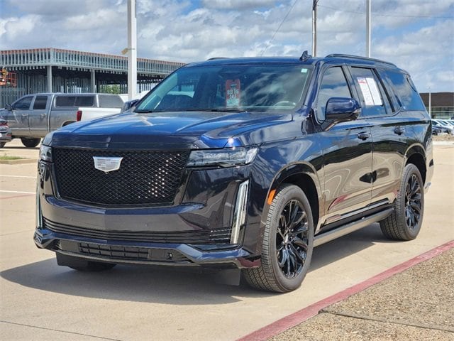 Used 2023 Cadillac Escalade Sport Platinum with VIN 1GYS4GKL9PR145762 for sale in Plano, TX