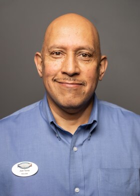 Staff member Juan Torres from d8f534de5886