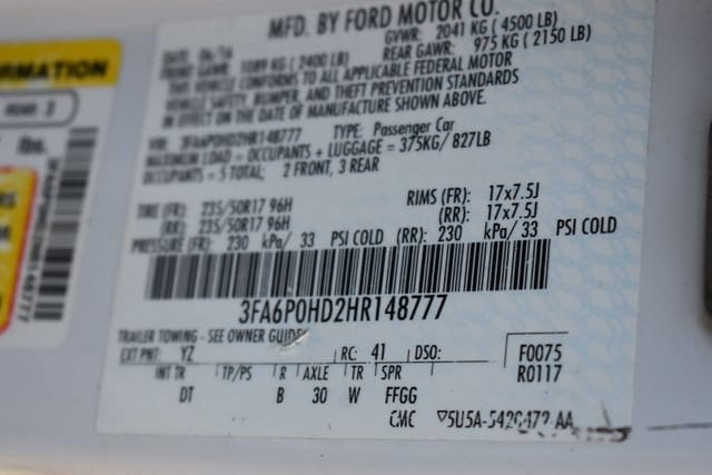 2017 Ford Fusion SE - Photo 35
