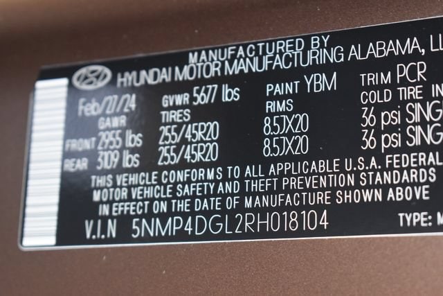 2024 Hyundai Santa Fe Limited - Photo 39