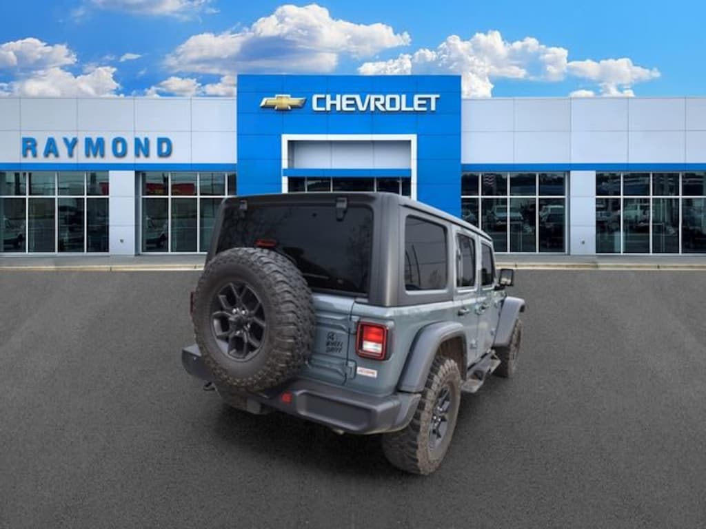 Used 2024 Jeep Wrangler 4-Door Willys 4x4 SUV