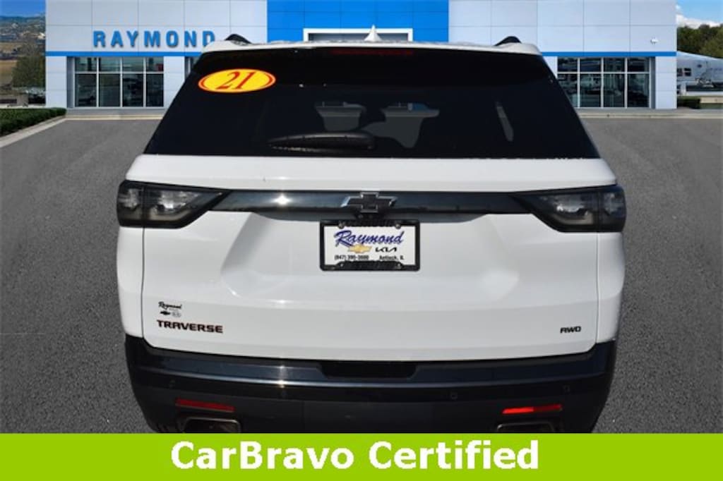 Used 2021 Chevrolet Traverse Premier SUV