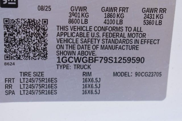 2025 Chevrolet Express Cargo Work Van - Photo 34