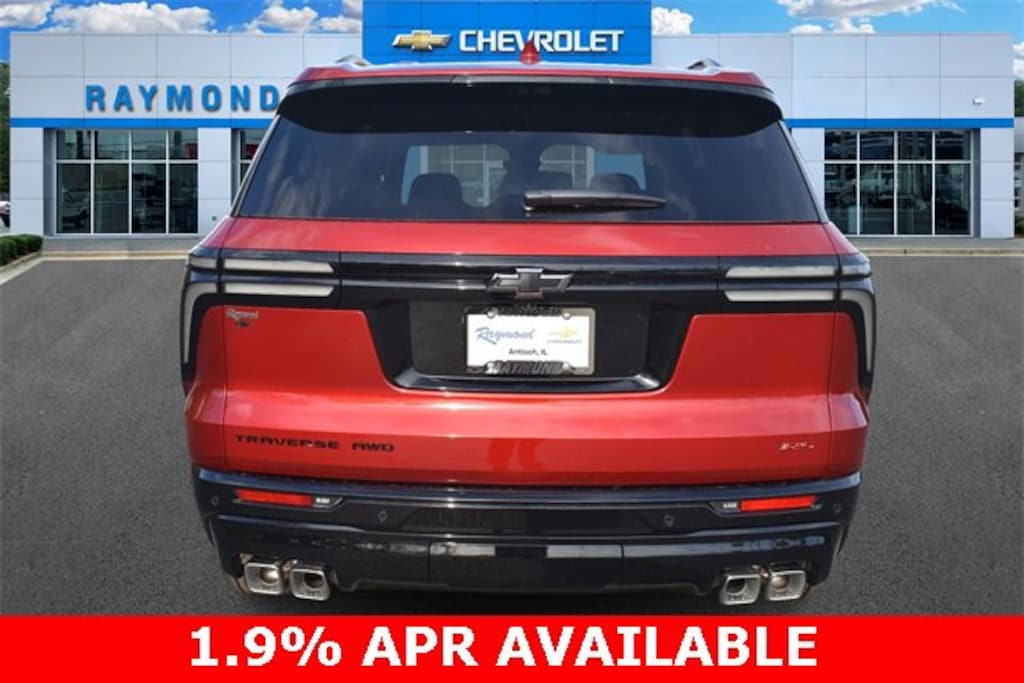New 2026 Chevrolet Traverse RS SUV