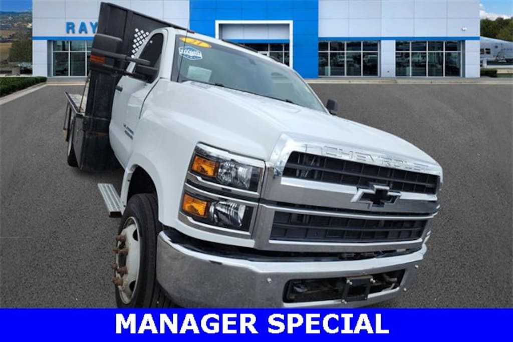 Used 2021 Chevrolet Silverado 4500 HD Work Truck Truck Regular Cab
