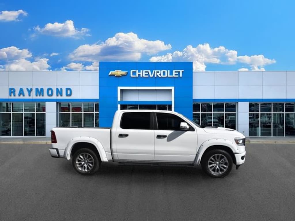 Used 2021 Ram 1500 Laramie Crew Cab 4x4 57 Box Truck