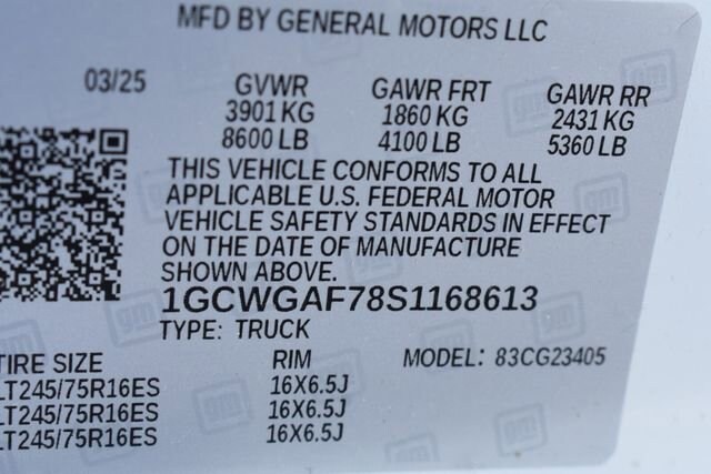 2025 Chevrolet Express Cargo Work Van - Photo 33