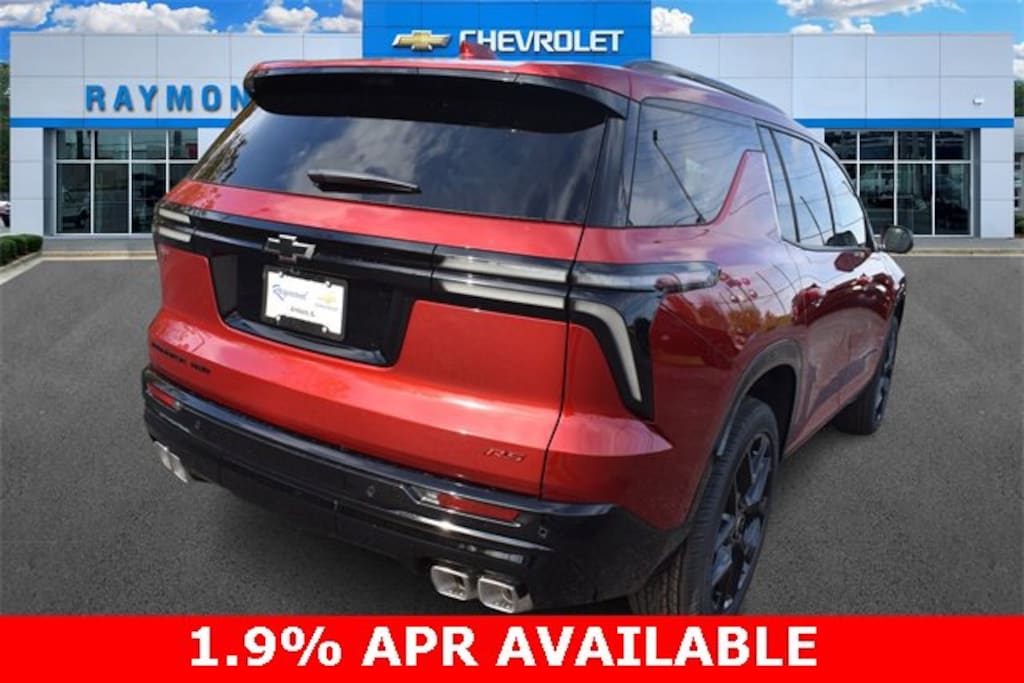 New 2026 Chevrolet Traverse RS SUV