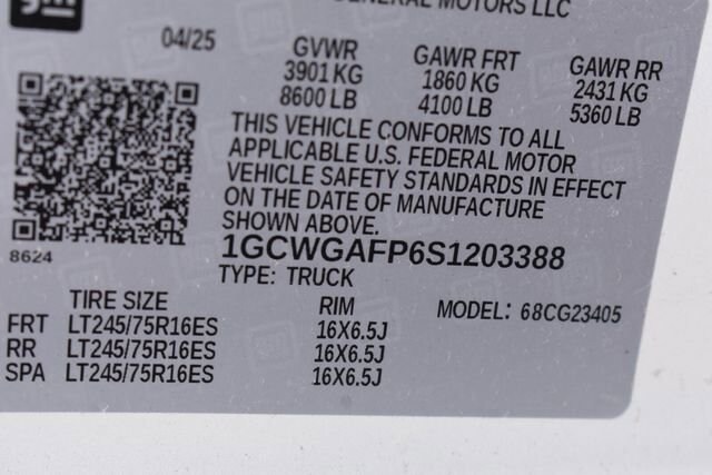 2025 Chevrolet Express Cargo Work Van - Photo 33