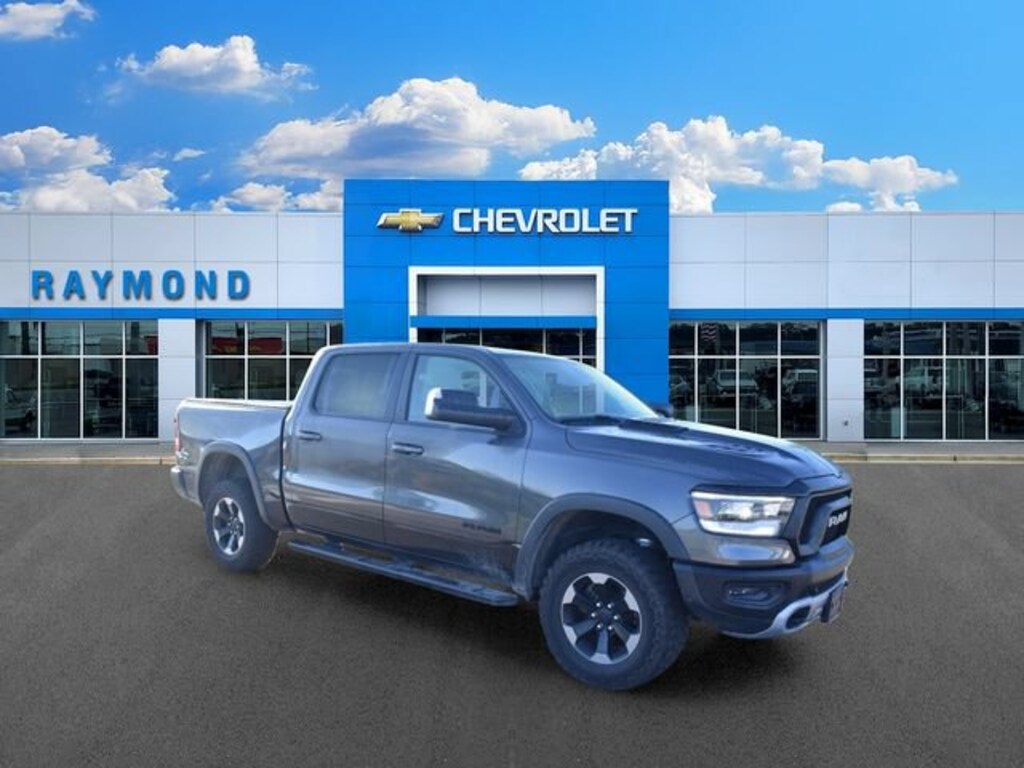 Used 2019 Ram 1500 Rebel Crew Cab 4x4 57 Box Truck Crew Cab