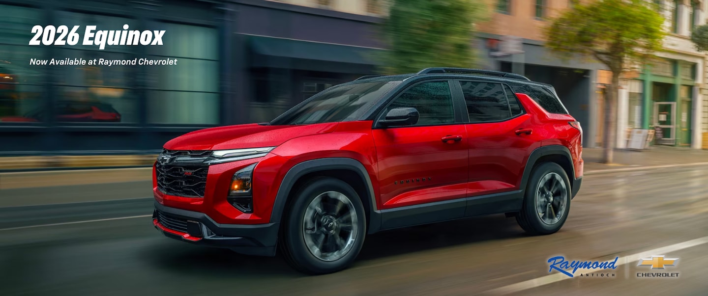  2026 Chevy Equinox at Raymond Chevrolet