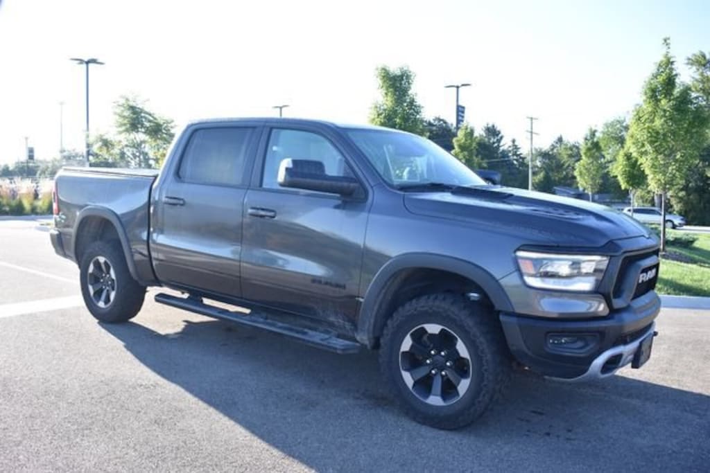Used 2019 Ram 1500 Rebel Crew Cab 4x4 57 Box Truck Crew Cab