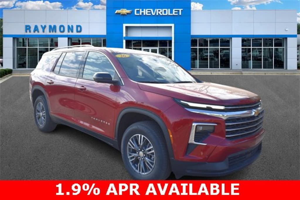 New 2026 Chevrolet Traverse LT SUV