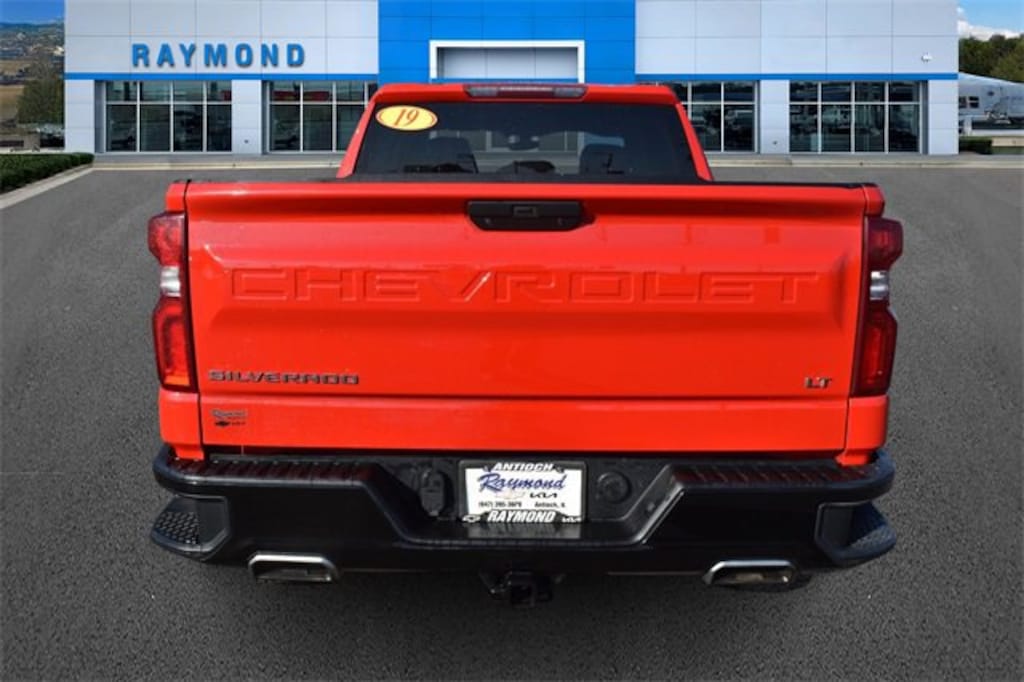 Used 2019 Chevrolet Silverado 1500 LT Trail Boss Truck Crew Cab