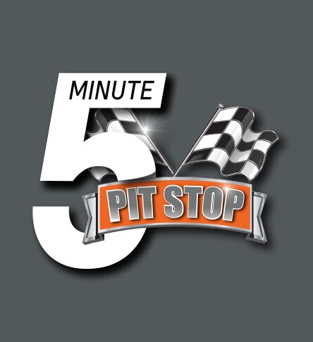 5 minute pit stop