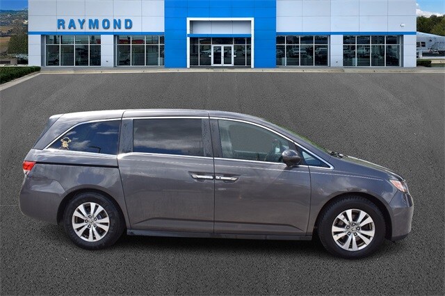 Used 2014 Honda Odyssey EX-L with VIN 5FNRL5H69EB037089 for sale in Antioch, IL