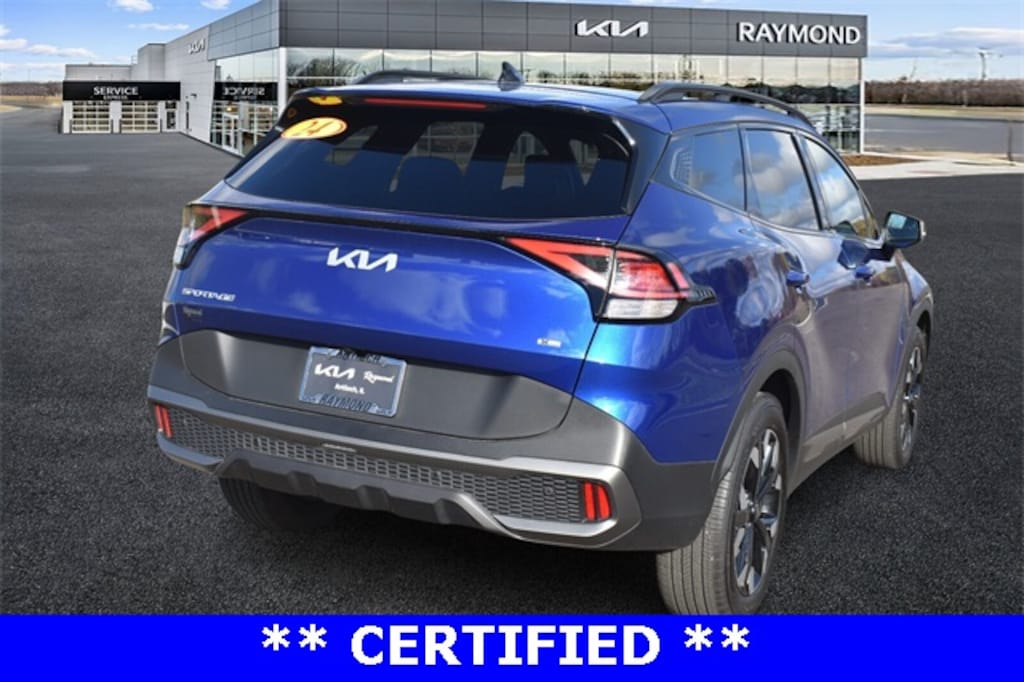 Certified 2024 Kia Sportage X-Line SUV