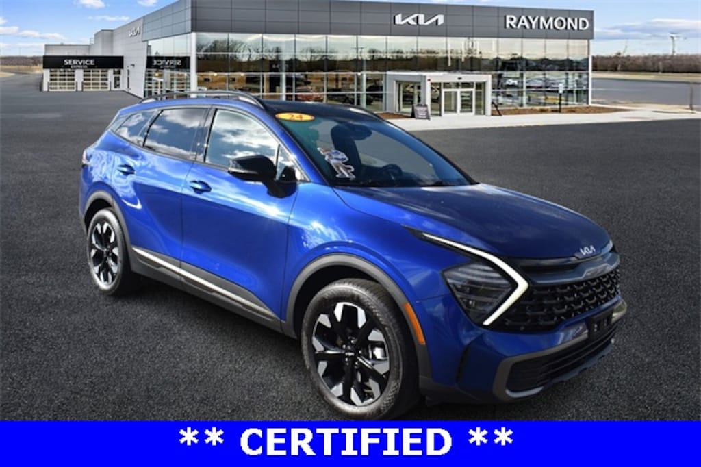 Certified 2024 Kia Sportage X-Line SUV