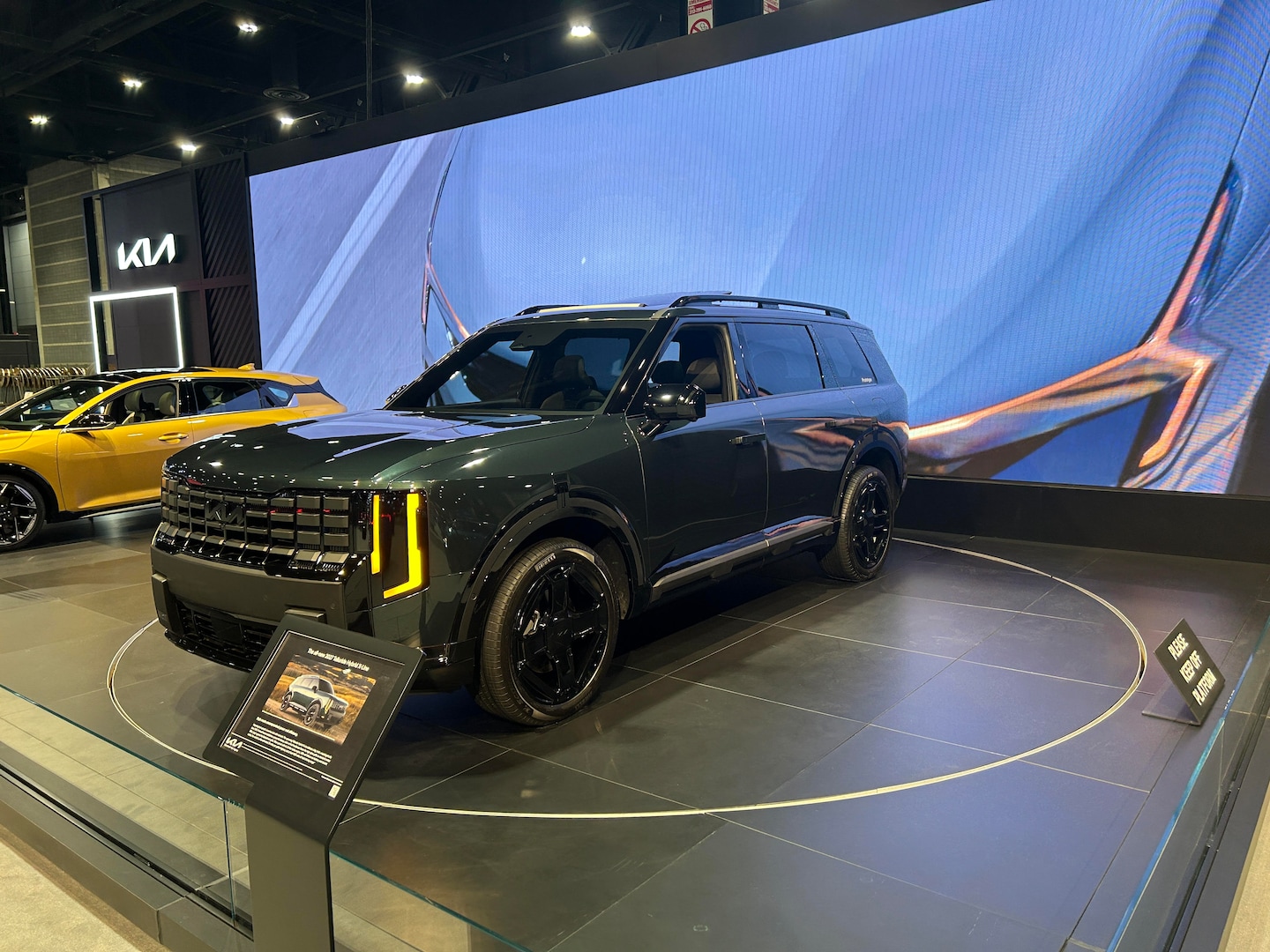  2027 Kia Telluride at the Chicago Auto Show
