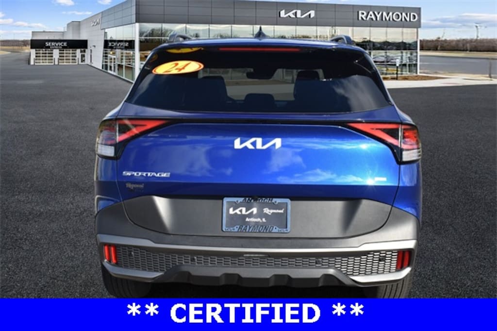 Certified 2024 Kia Sportage X-Line SUV