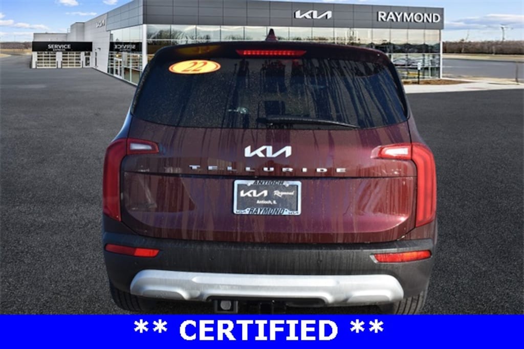 Certified 2022 Kia Telluride LX SUV