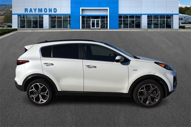 Used 2020 Kia Sportage SX with VIN KNDPRCA63L7744129 for sale in Antioch, IL