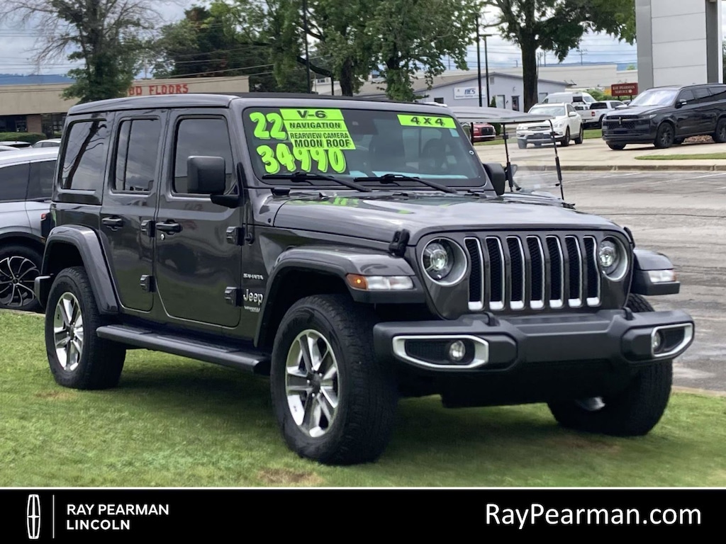 Used 2022 Jeep Wrangler Unlimited Sahara SUV