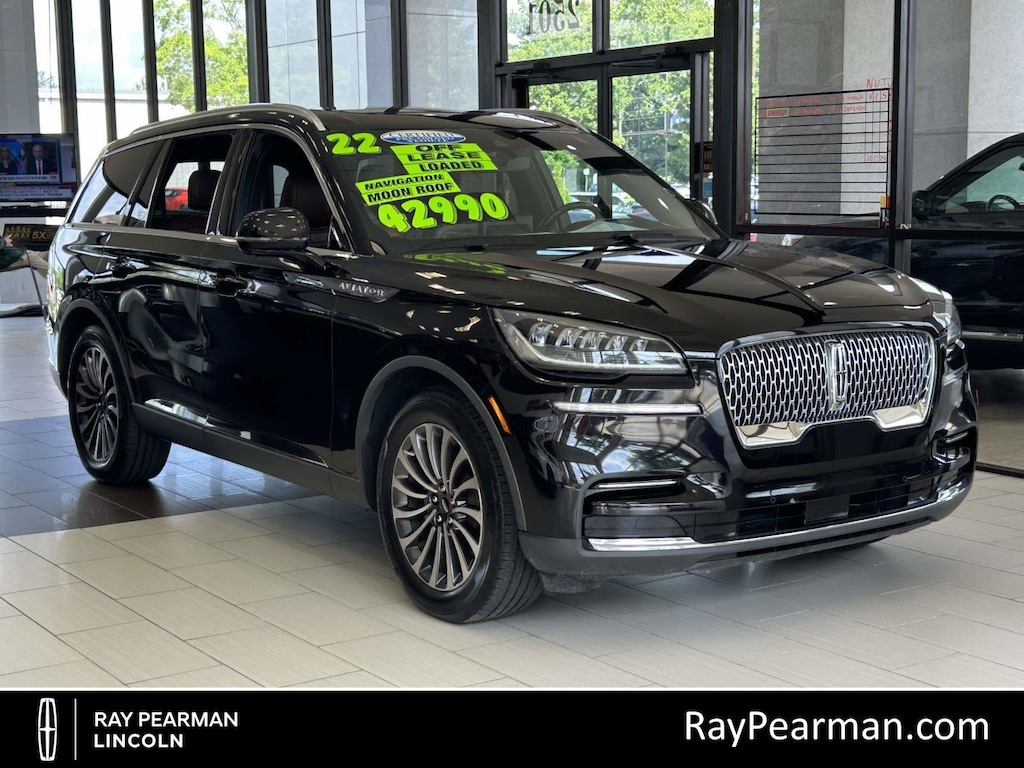 Certified 2022 Lincoln Aviator Reserve SUV