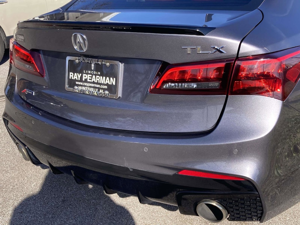 Used 2020 Acura TLX w/Technology/A-Spec Pkg Red Leather Sedan