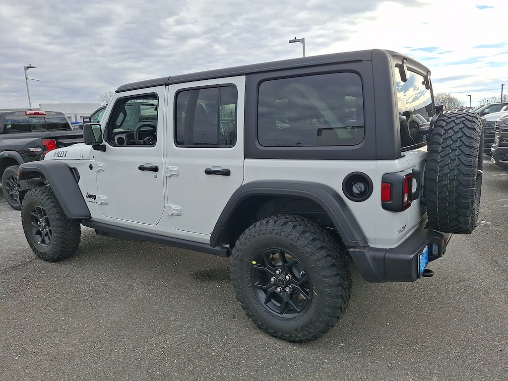 New 2026 Jeep Wrangler 4-Door Willys 4x4 Sport Utility