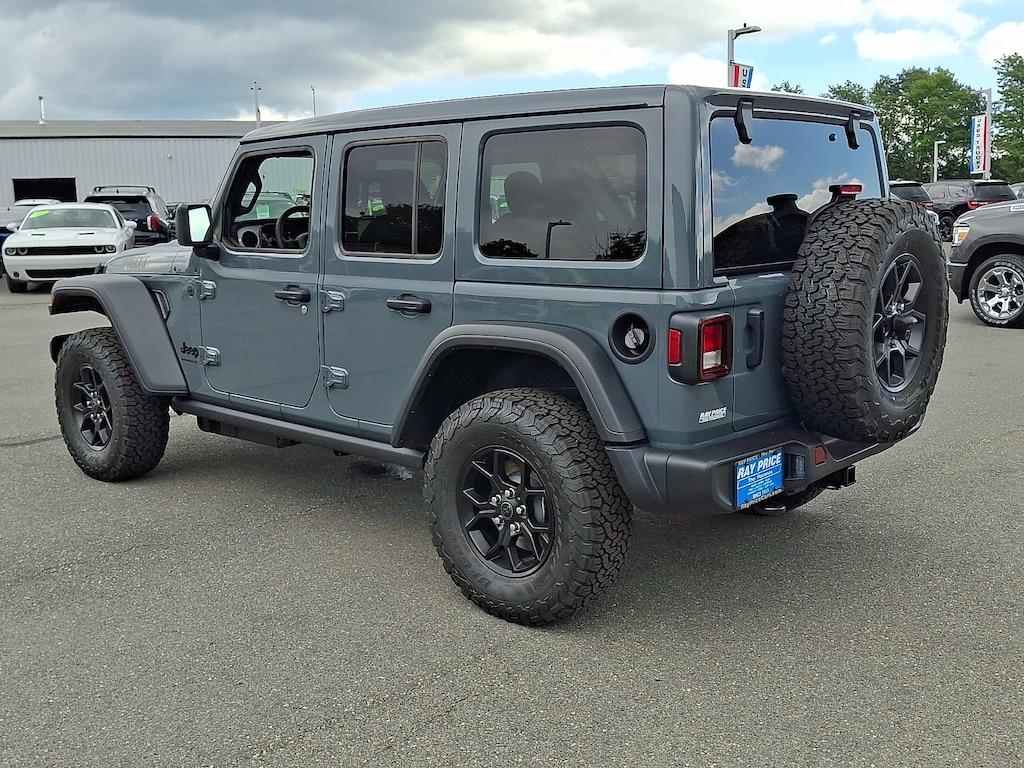 New 2026 Jeep Wrangler 4-Door Willys 4x4 Sport Utility