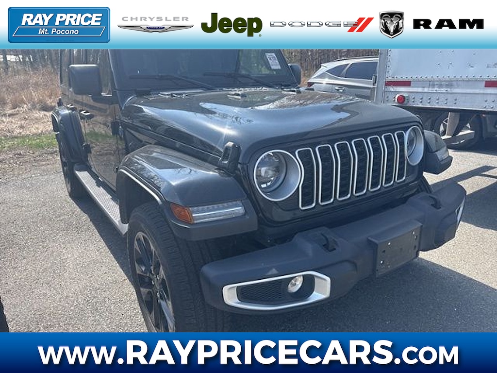 Used 2025 Jeep Wrangler 4xe Sahara SUV