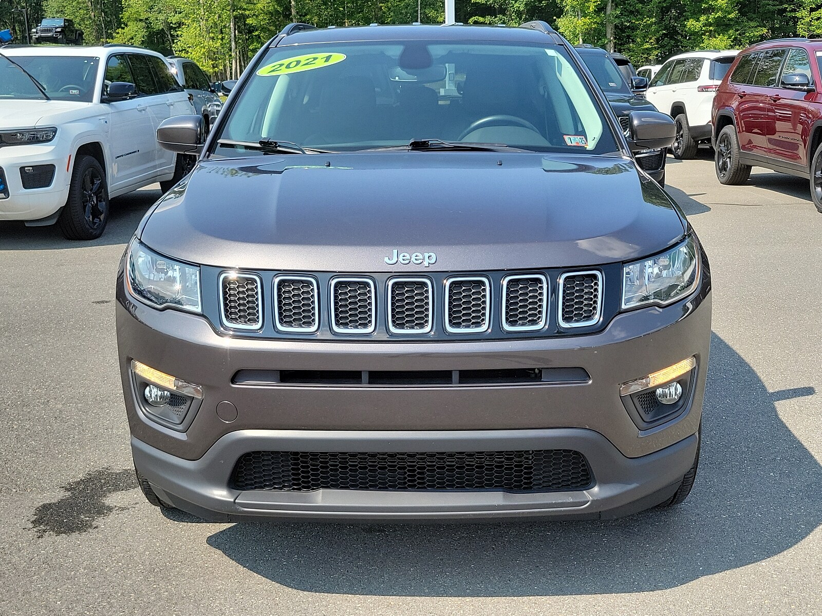 Used 2021 Jeep Compass Latitude with VIN 3C4NJDBB2MT557767 for sale in Mount Pocono, PA