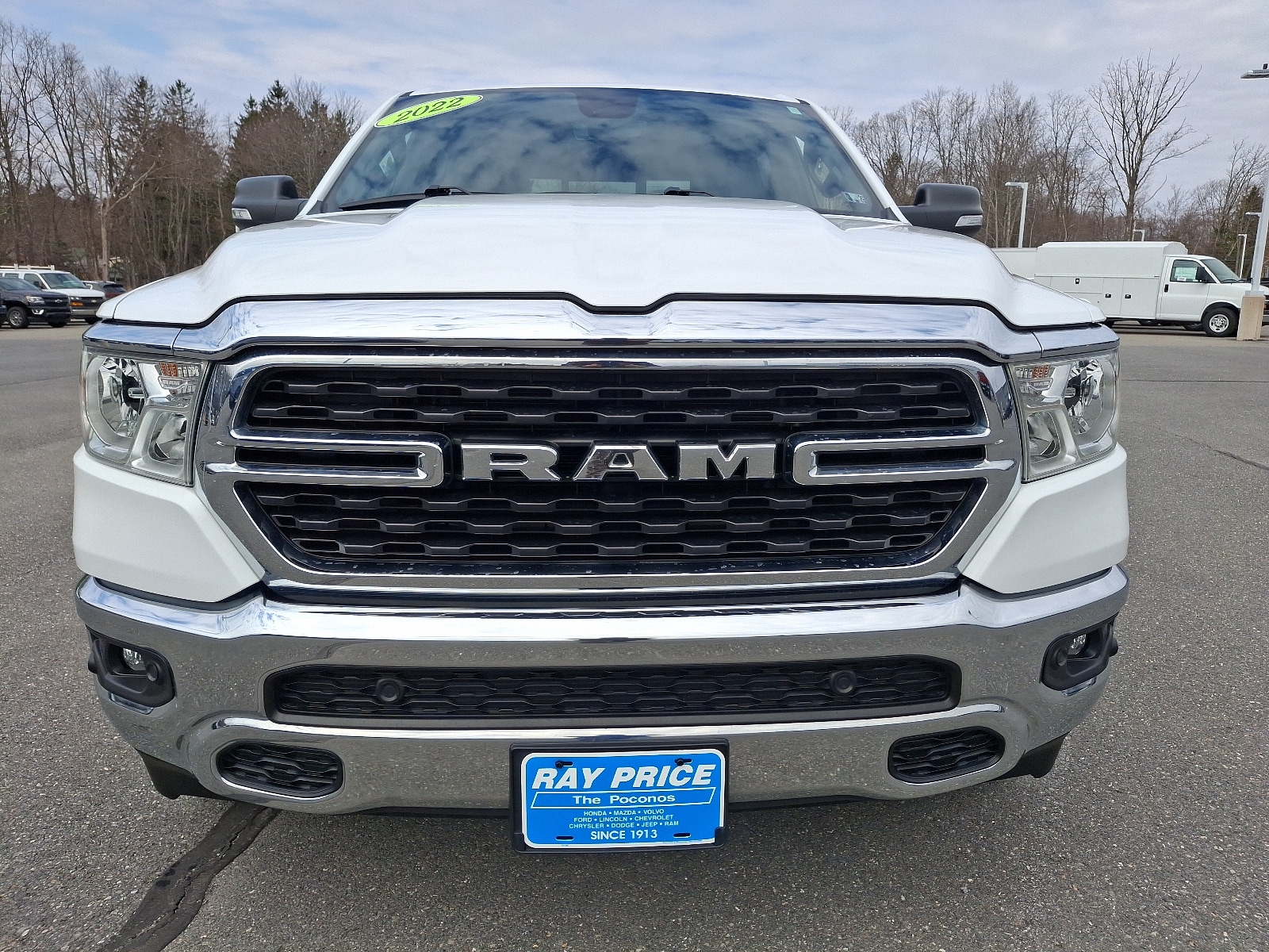 Certified 2022 RAM Ram 1500 Pickup Big Horn/Lone Star with VIN 1C6RRFFG0NN257388 for sale in Mount Pocono, PA