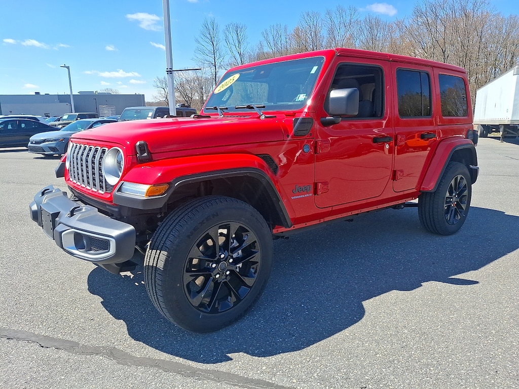 Certified 2025 Jeep Wrangler 4xe Sahara SUV