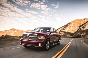 2018 Ram 1500 in Deep Cherry