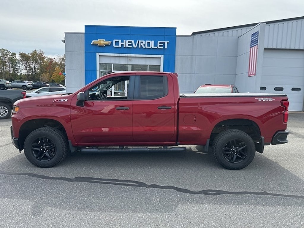Used 2019 Chevrolet Silverado 1500 Silverado Custom Trail Boss Truck Double Cab