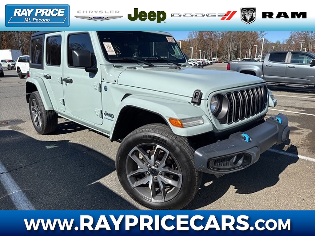 Used 2024 Jeep Wrangler 4xe Sport SUV