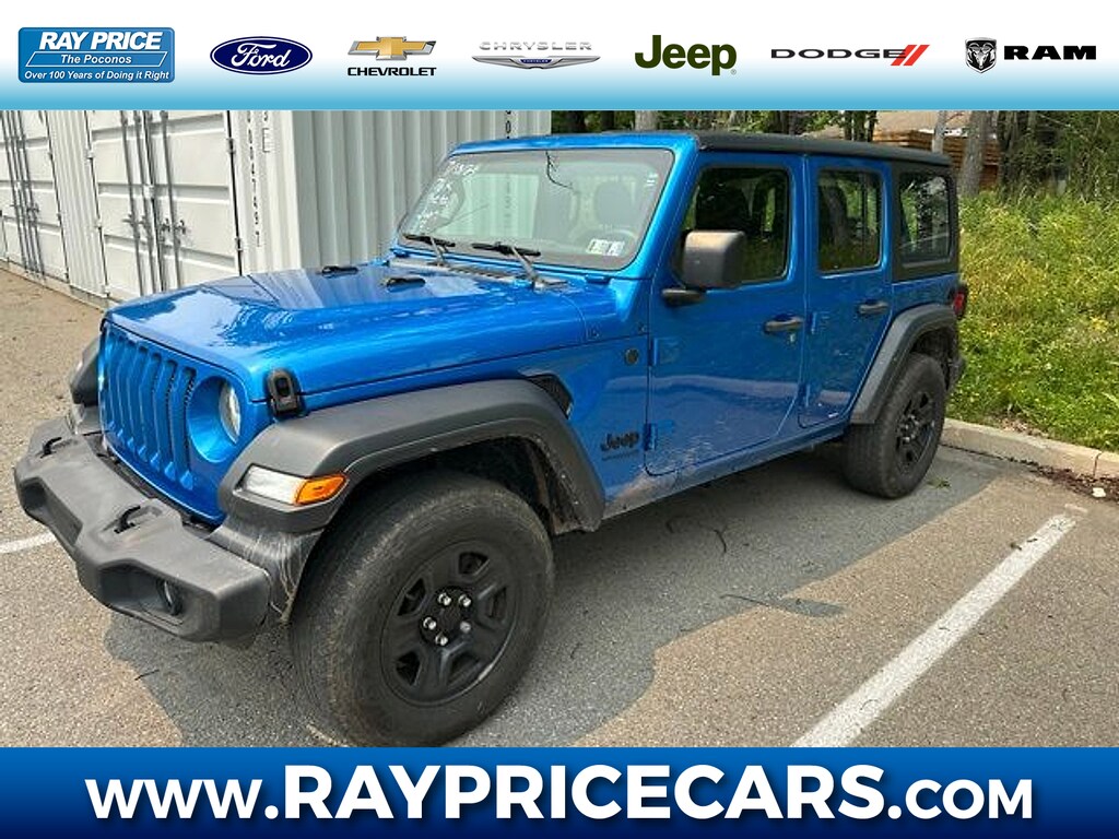 Used 2022 Jeep Wrangler Unlimited Sport SUV