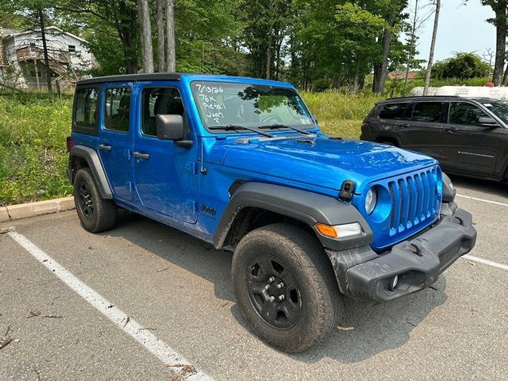 Used 2022 Jeep Wrangler Unlimited Sport SUV