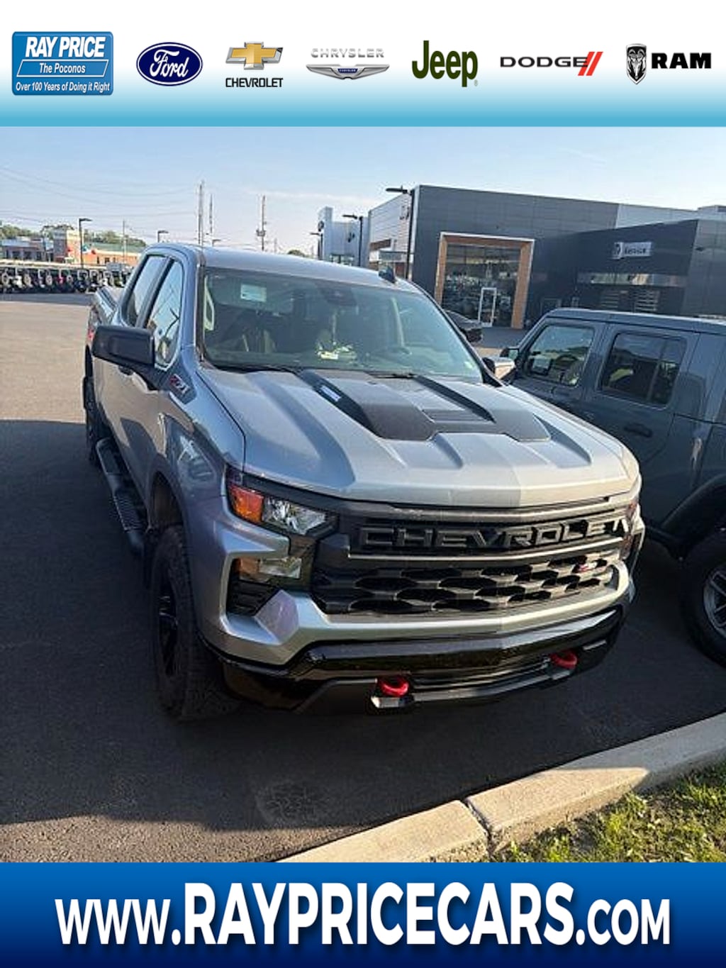 Used 2025 Chevrolet Silverado 1500 Custom Trail Boss Truck Crew Cab