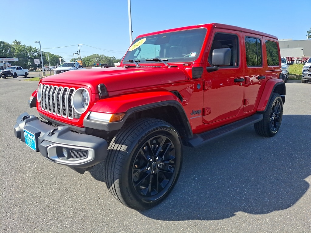 Certified 2025 Jeep Wrangler 4xe Sahara SUV