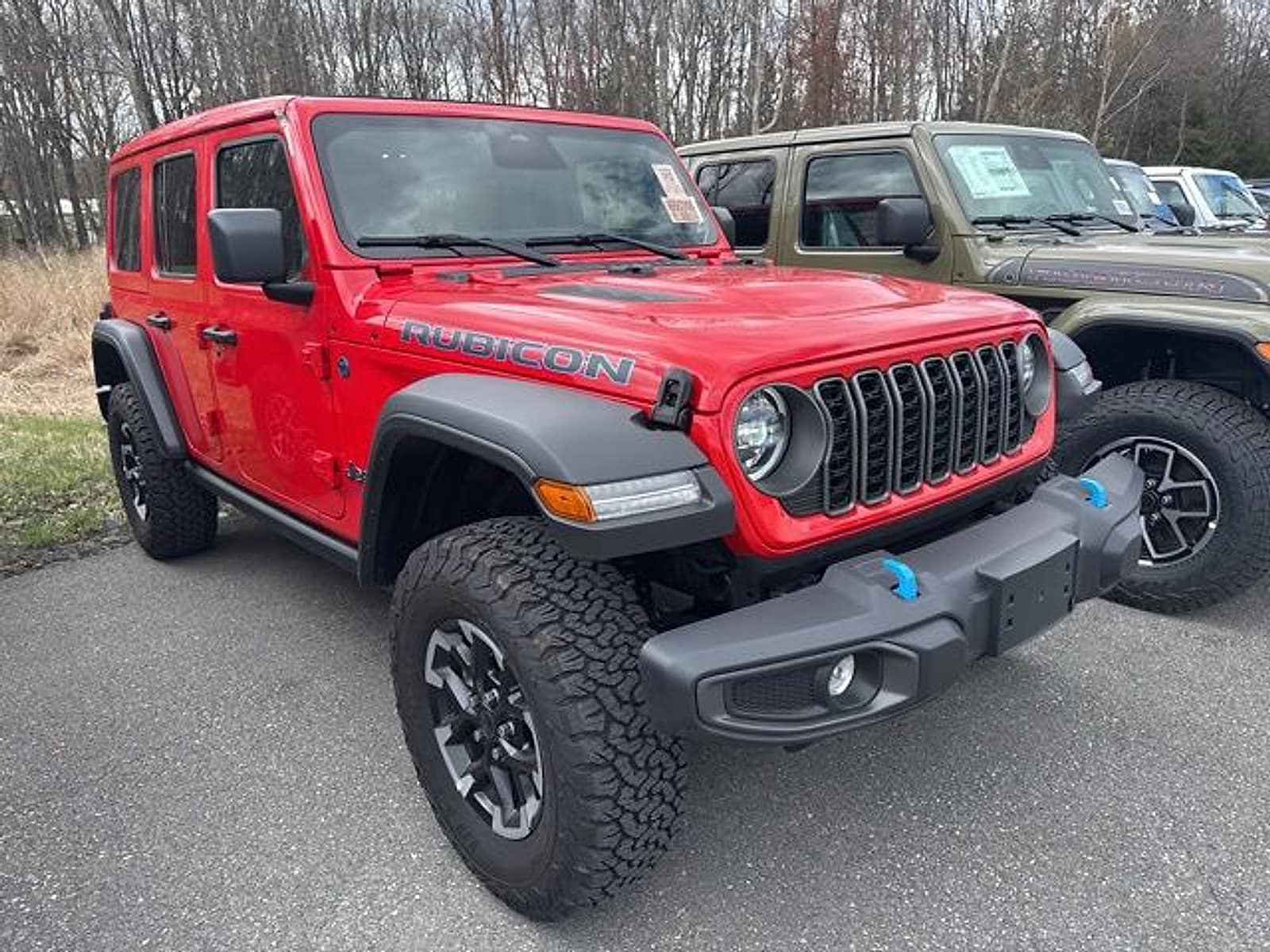 Used 2025 Jeep Wrangler 4xe Rubicon 4XE with VIN 1C4RJXR66SW584098 for sale in Mount Pocono, PA
