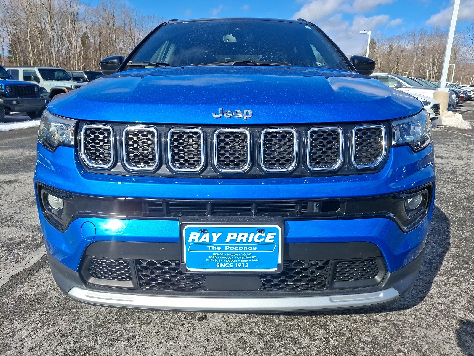Certified 2023 Jeep Compass Limited with VIN 3C4NJDCN1PT568594 for sale in Mount Pocono, PA