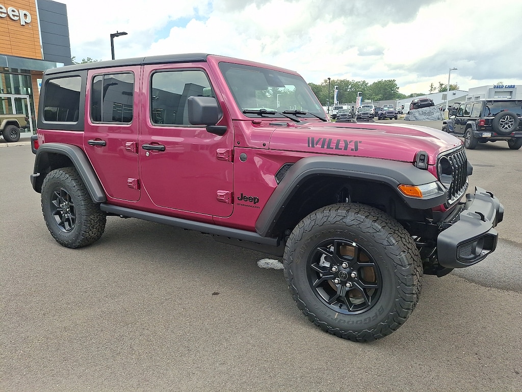 New 2026 Jeep Wrangler 4-Door Willys 4x4 Sport Utility