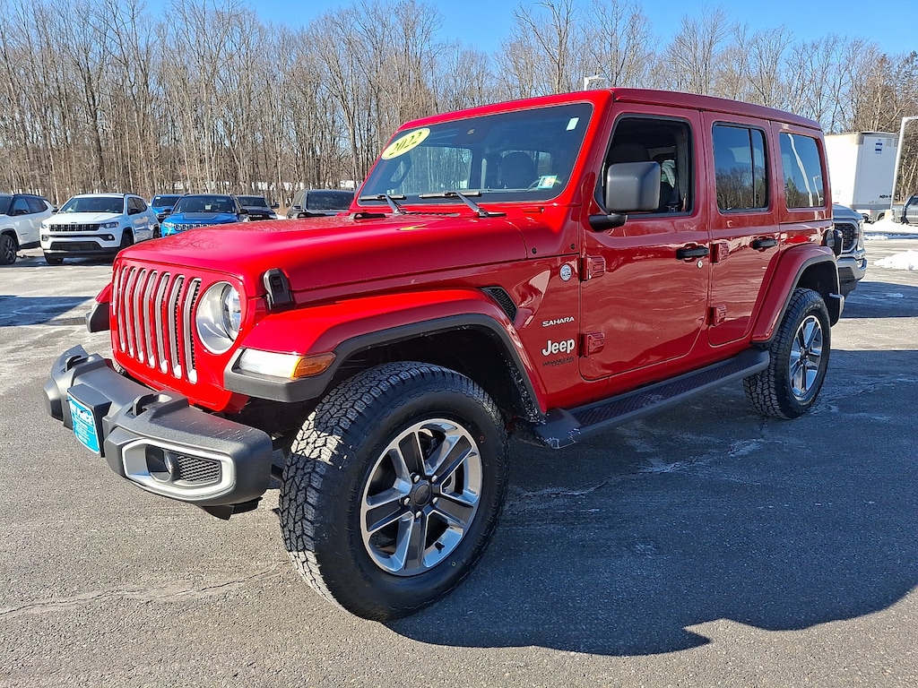Certified 2022 Jeep Wrangler Unlimited Sahara SUV