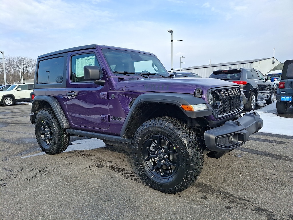 New 2026 Jeep Wrangler 2-Door Willys 4x4 Sport Utility