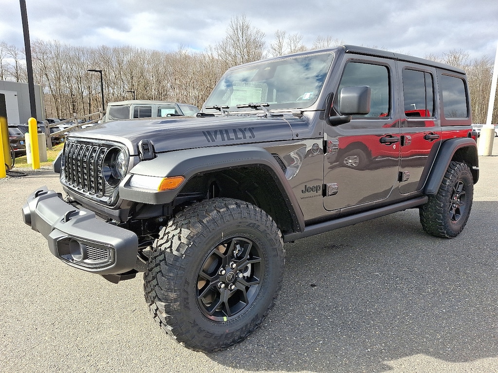 New 2026 Jeep Wrangler 4-Door Willys 4x4 Sport Utility